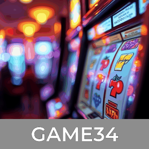 GAME34: Caça-níqueis com prêmios, Roleta ao vivo, Poker estratégico
