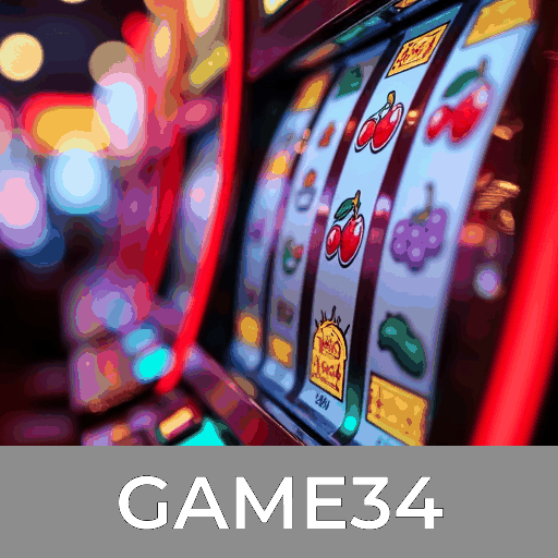 GAME34: Caça-níqueis com prêmios, Roleta ao vivo, Poker estratégico